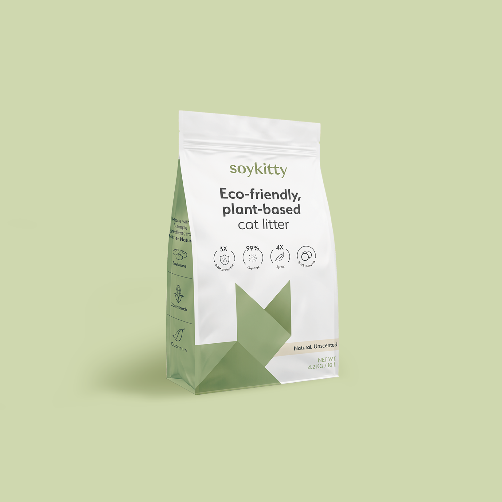 All-Natural, Non-Toxic Plant-Based Cat Litter