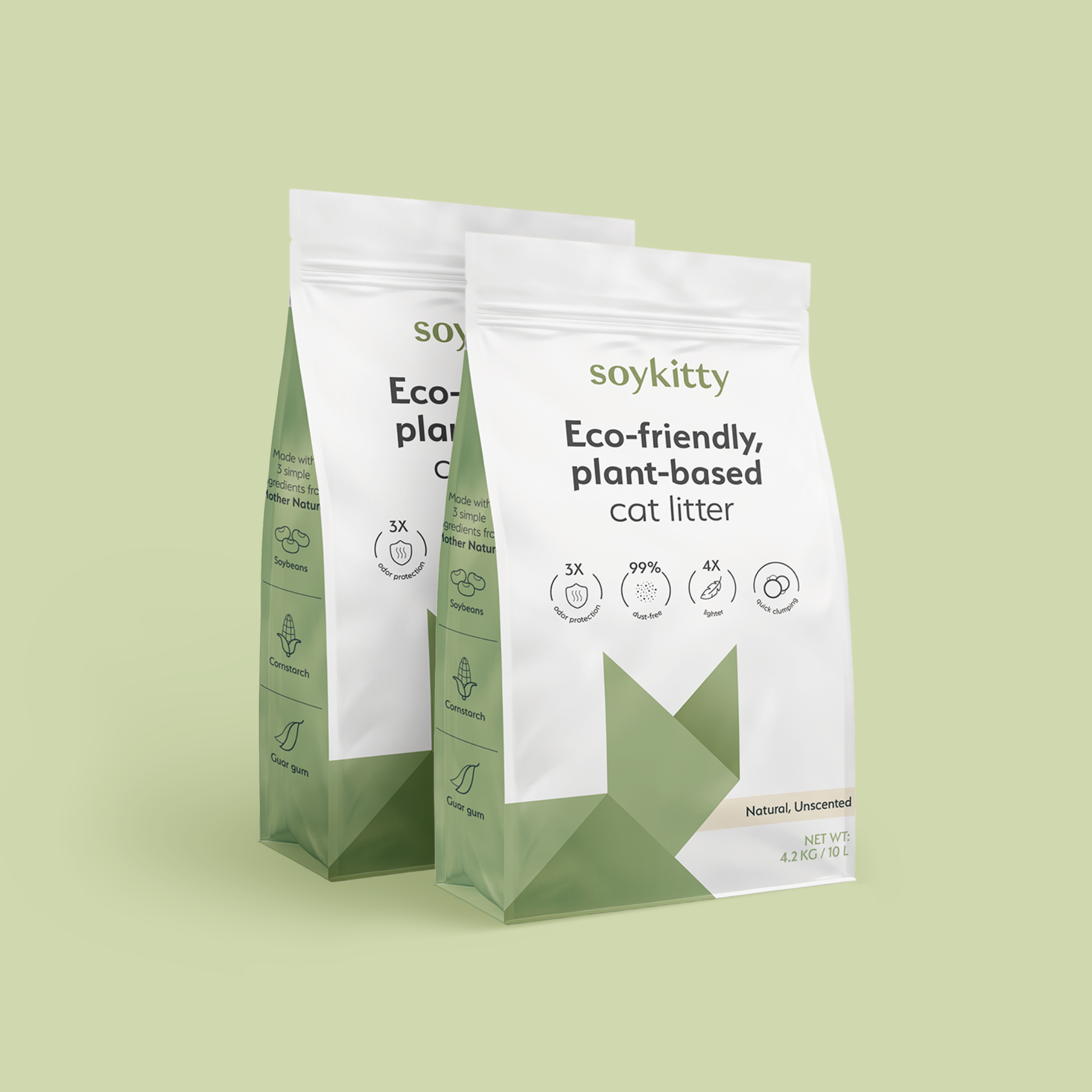 All-Natural, Non-Toxic Plant-Based Cat Litter