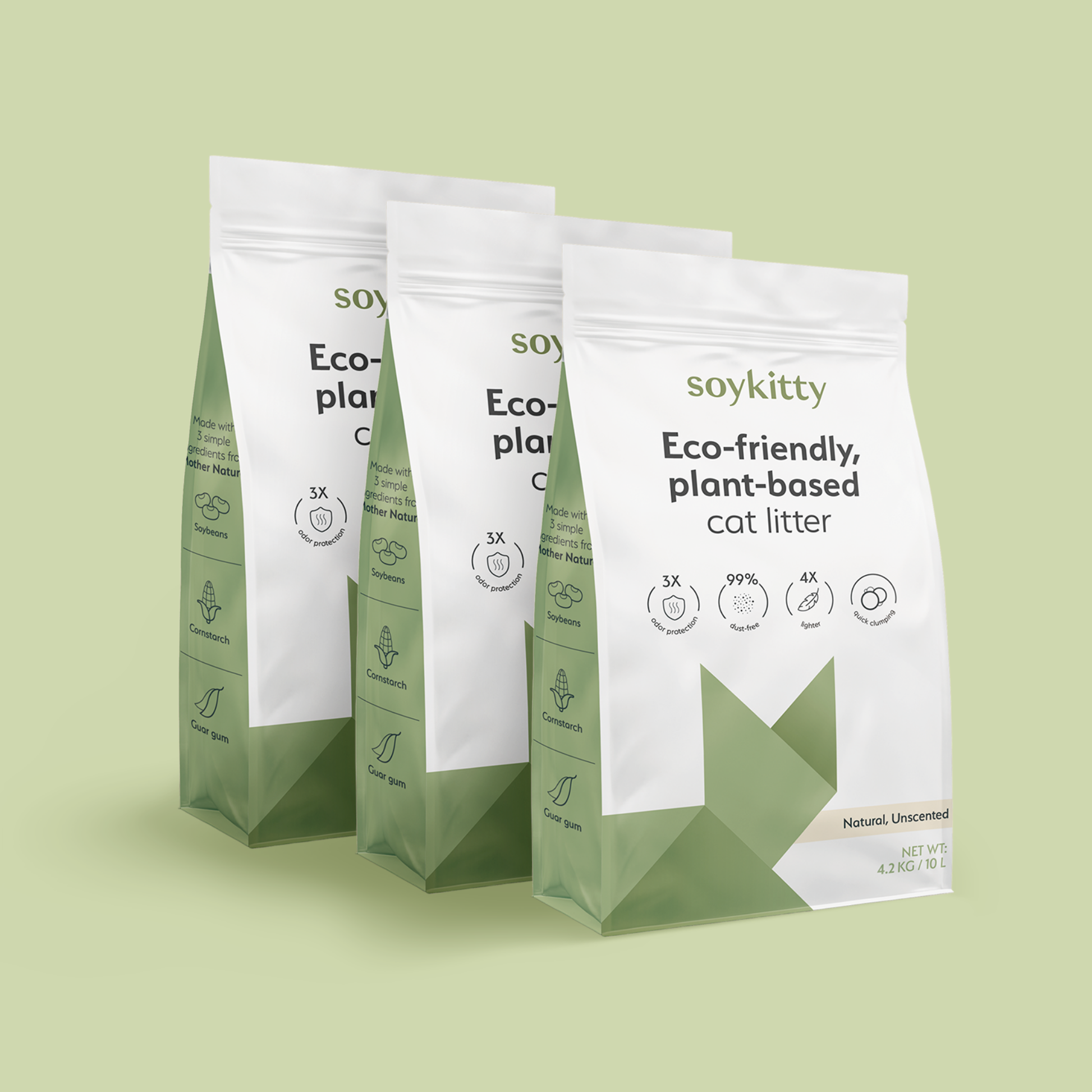 All-Natural, Non-Toxic Plant-Based Cat Litter