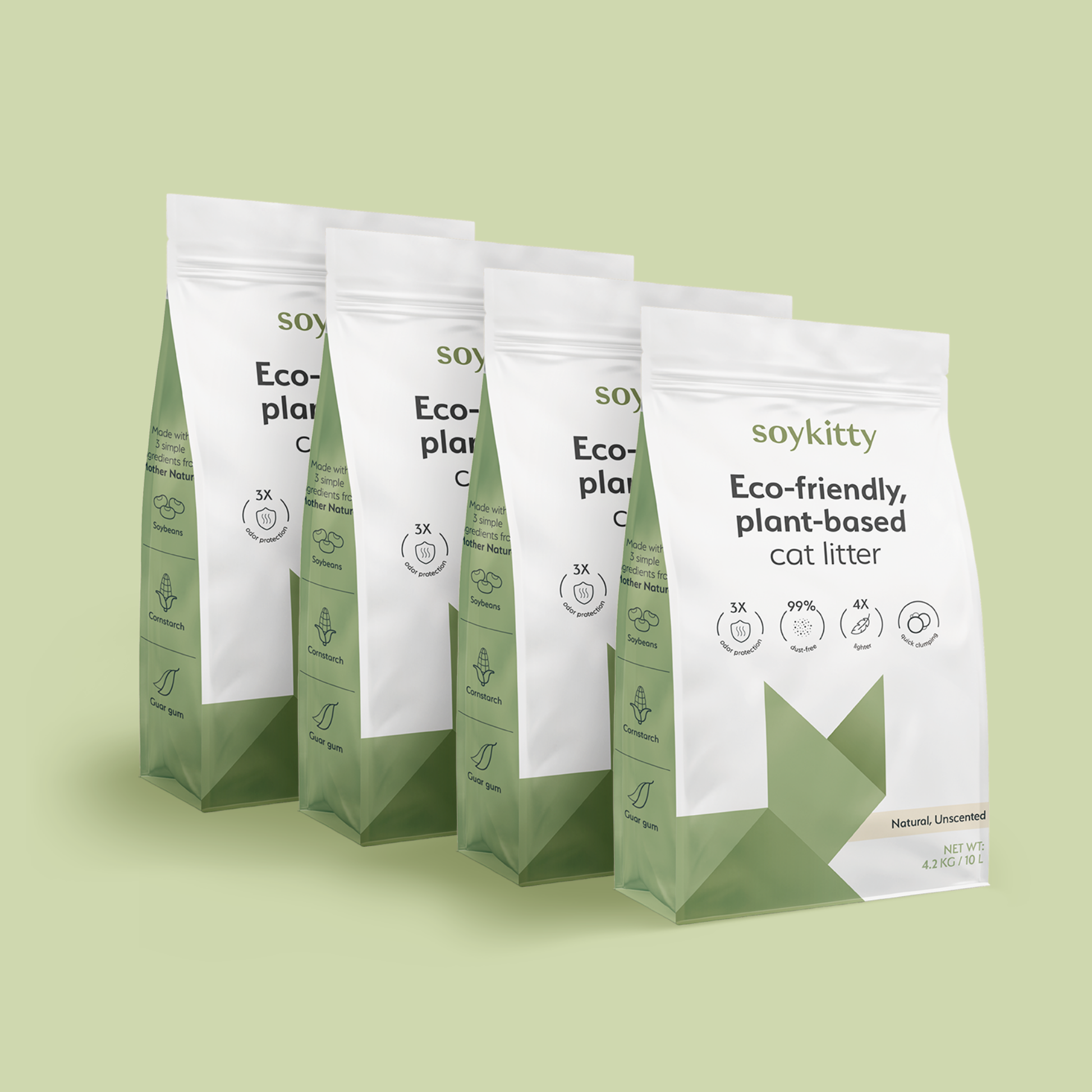 All-Natural, Non-Toxic Plant-Based Cat Litter