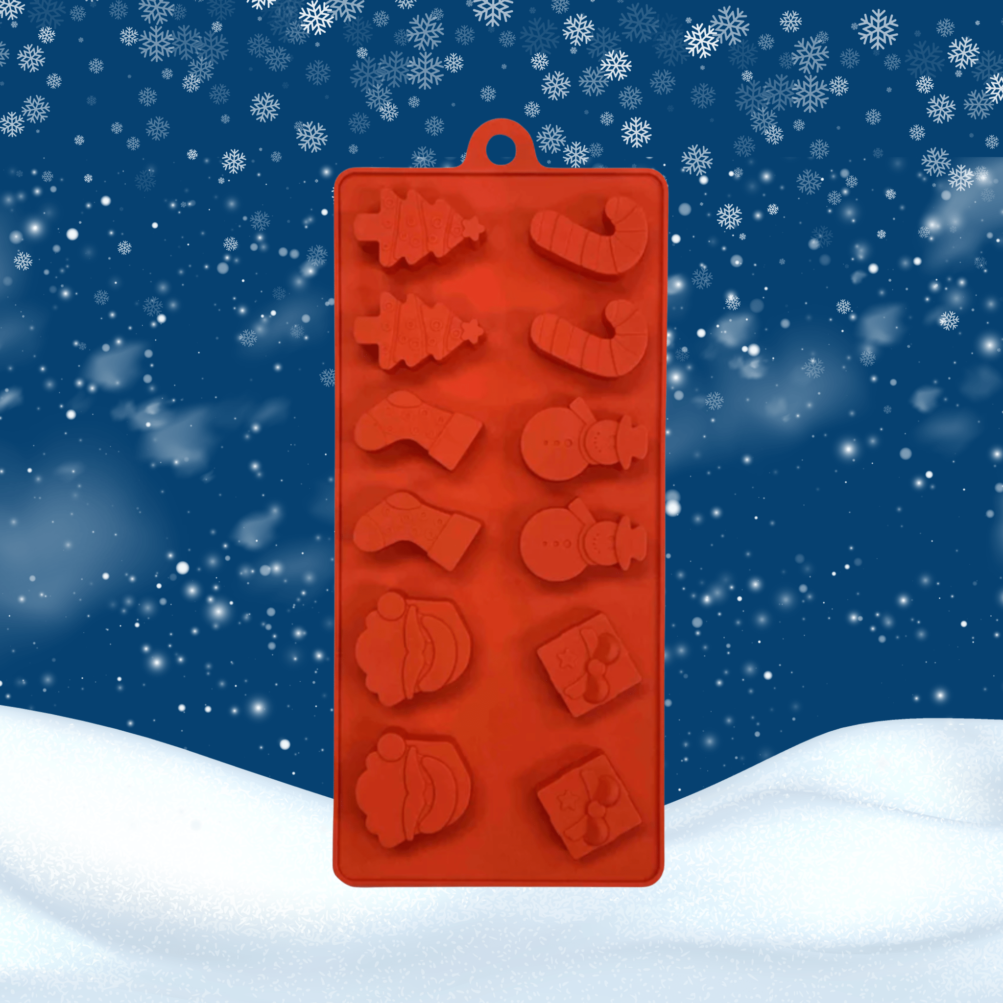 Cat-Safe Holiday Treat Mold | Make Frozen, Lickable or Gelatin Holiday Cat Treats