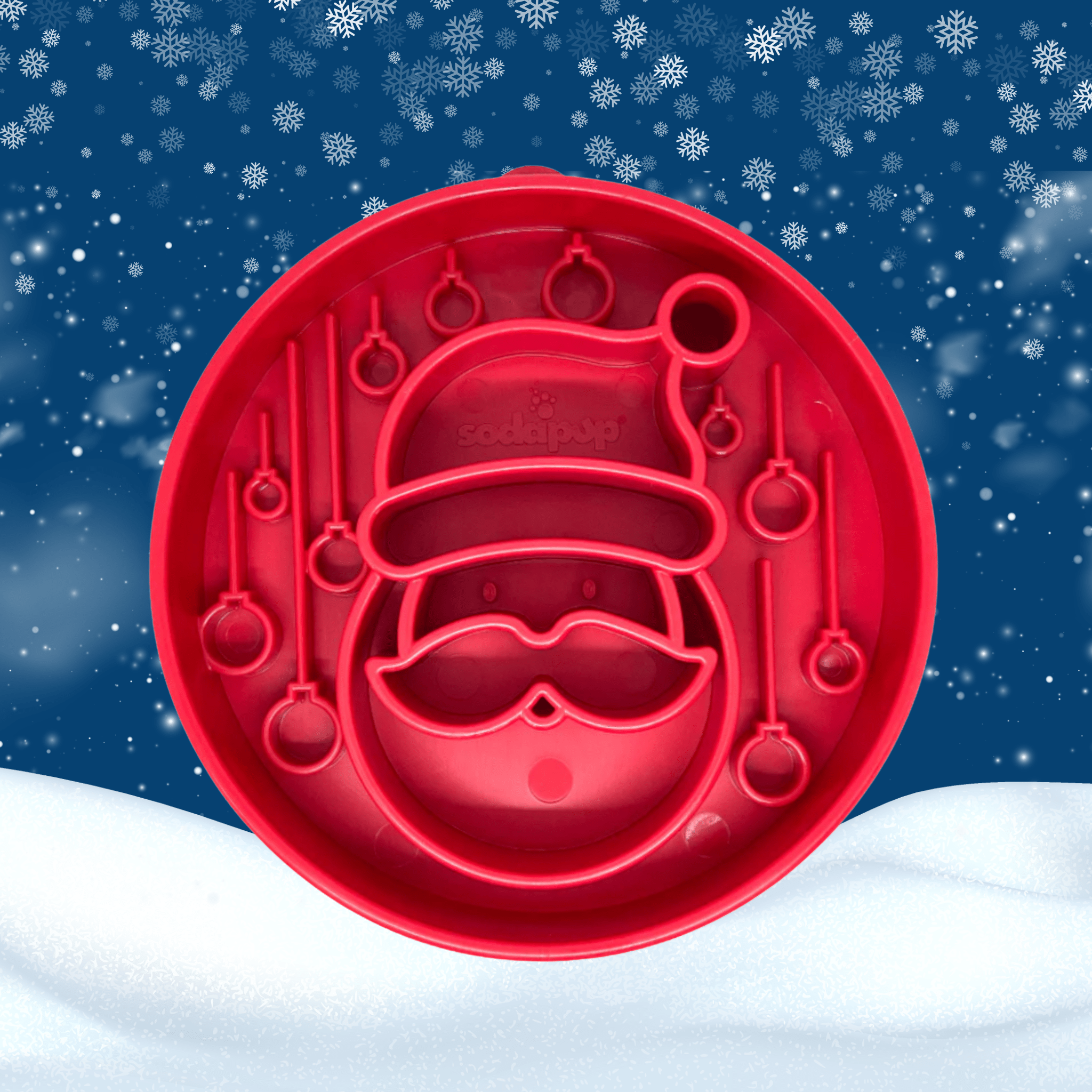 Holiday Slow Feeder Bowls for Cats | Made in the USA, Dishwasher-Safe & Non-Toxic