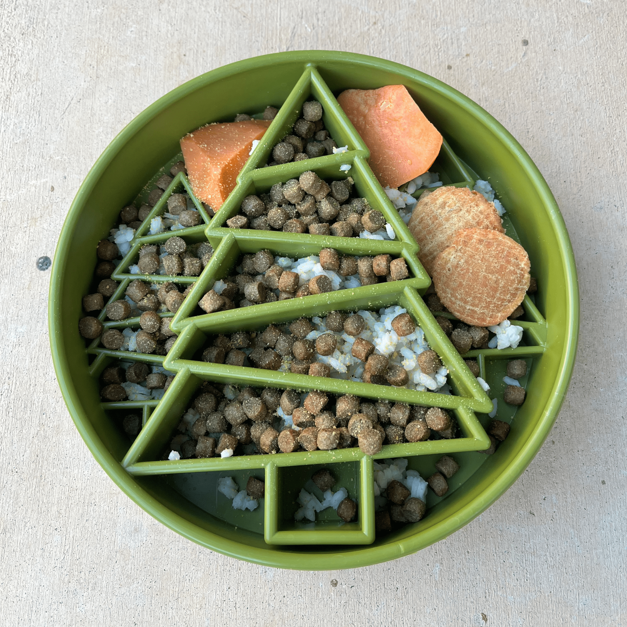 Holiday Slow Feeder Bowls for Cats | Made in the USA, Dishwasher-Safe & Non-Toxic