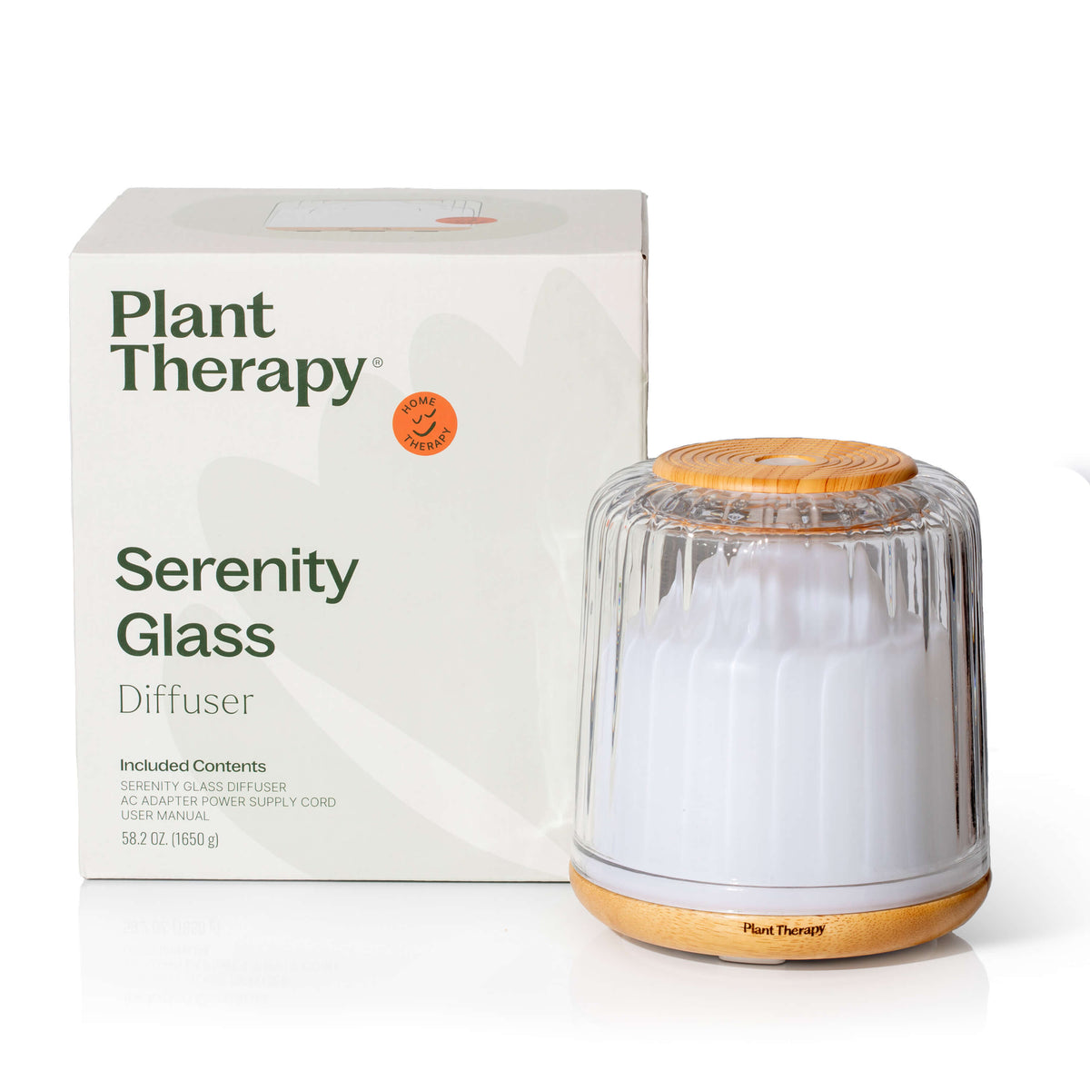 Serenity Glass Ultrasonic Essential Oil Diffuser