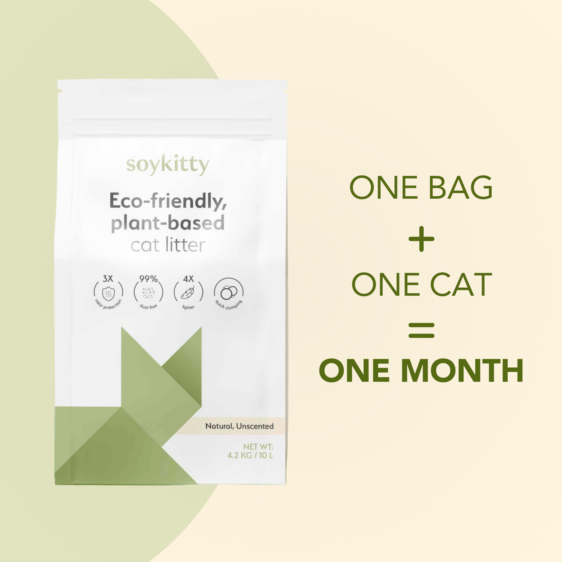 All-Natural, Non-Toxic Plant-Based Cat Litter