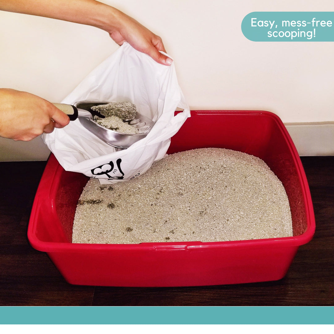 Biodegradable Cat Litter Waste Bags | XL, Compostable &amp; Leakproof