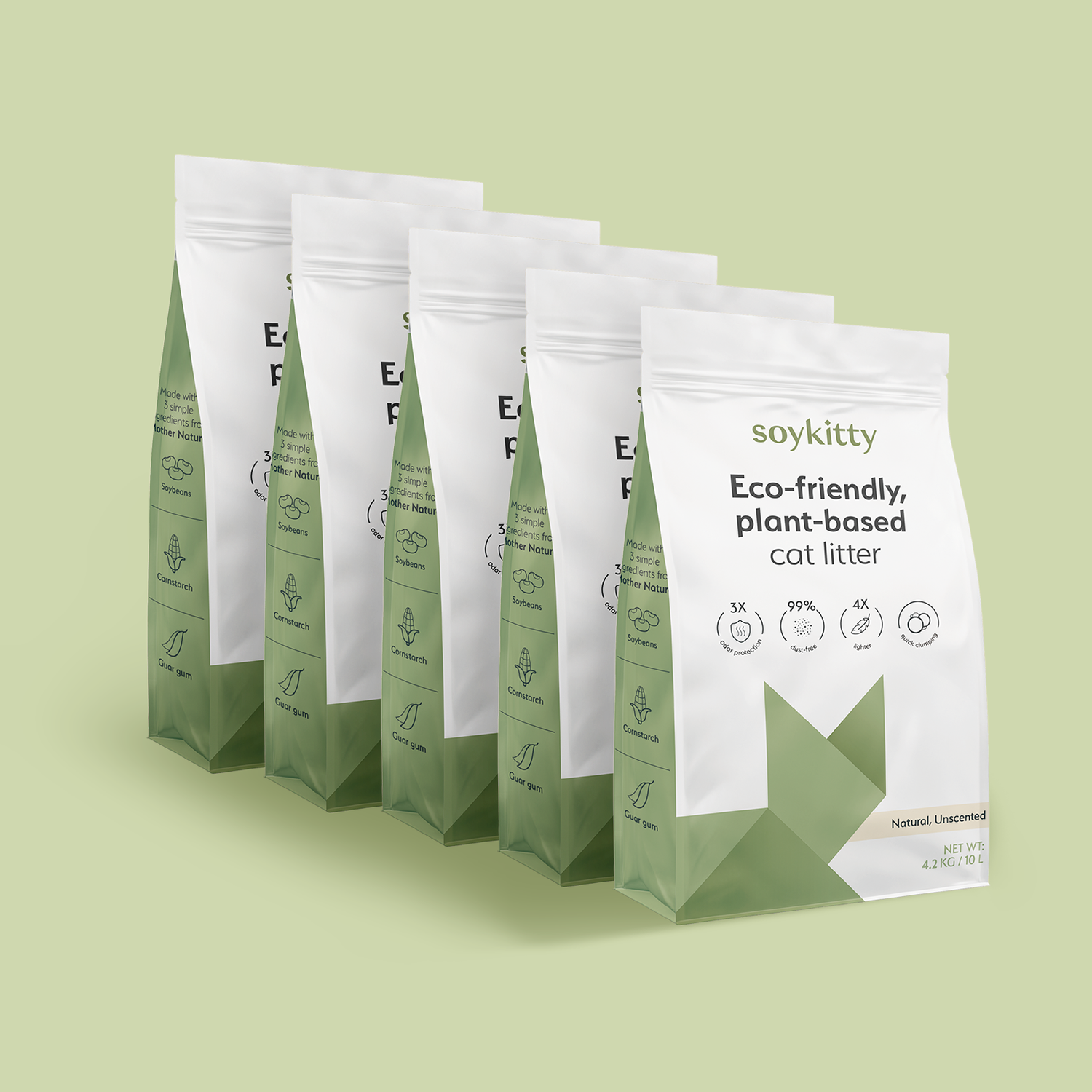 All-Natural, Non-Toxic Plant-Based Cat Litter