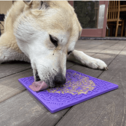 Holiday Lick Mats for Cats | USA Made Slow Feeding &amp; Mental Stimulation Toy