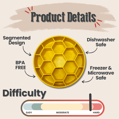 Holiday Slow Feeder Bowls for Cats | Made in the USA, Dishwasher-Safe &amp; Non-Toxic