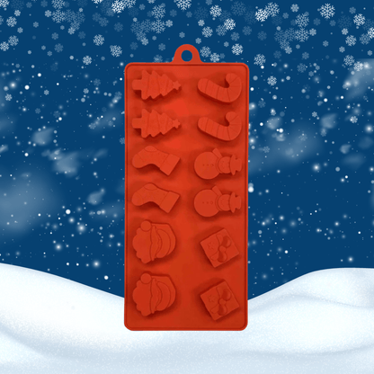 Cat-Safe Holiday Treat Mold | Make Frozen, Lickable or Gelatin Holiday Cat Treats