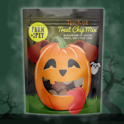 Halloween Trick or Treat Chip Mix for Cats