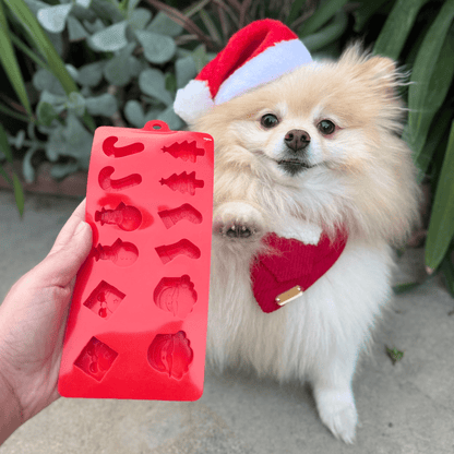 Cat-Safe Holiday Treat Mold | Make Frozen, Lickable or Gelatin Holiday Cat Treats