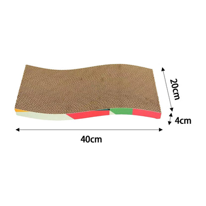 Cat Scratching Board Bed – Cardboard Scratch Pad &amp; Nest for Cats
