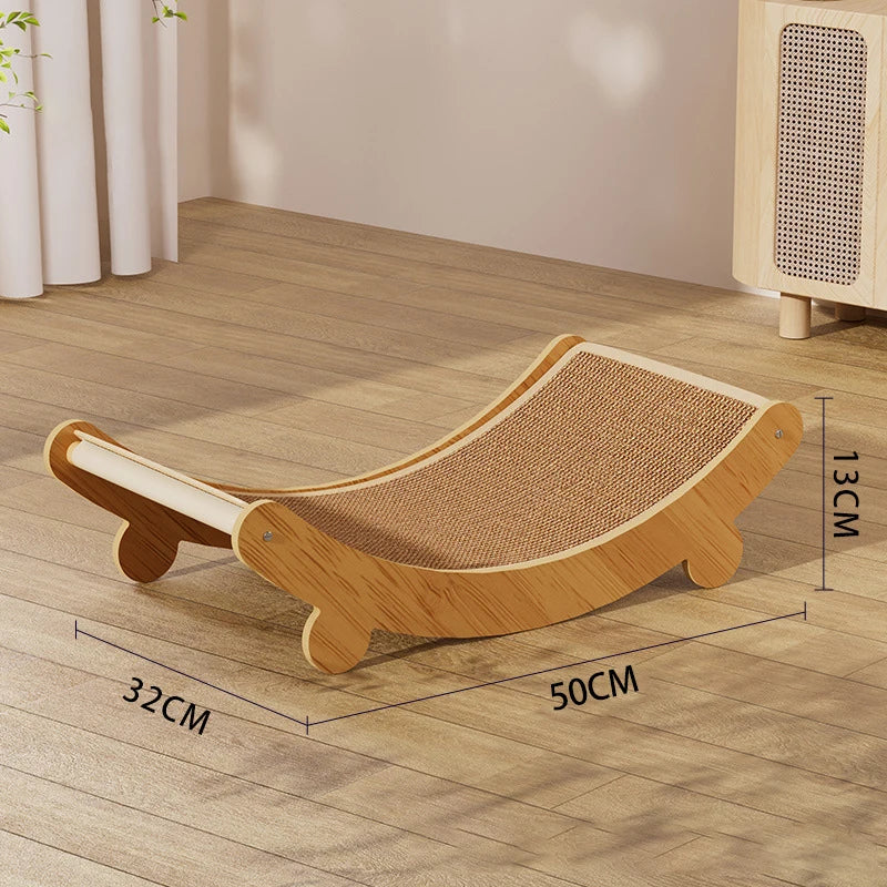 Large Cat Scratching Pad &amp; Sisal Cat Bed