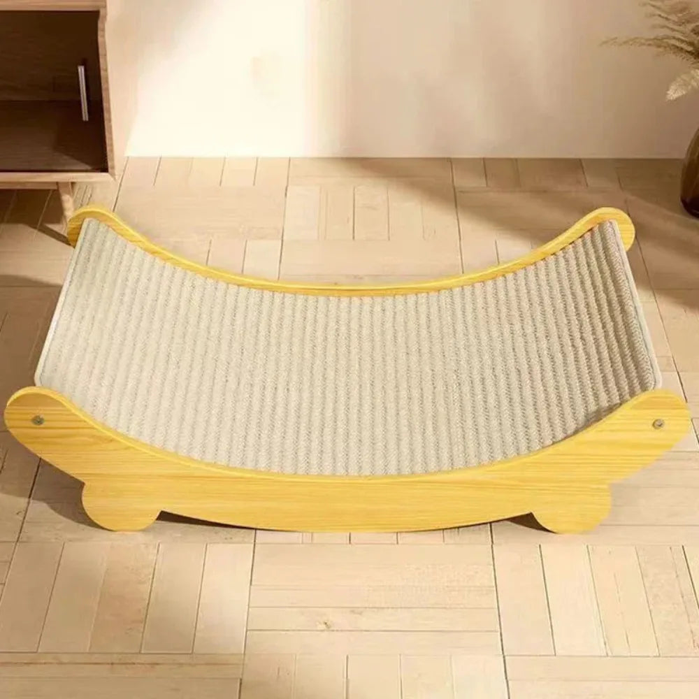 Large Cat Scratching Pad &amp; Sisal Cat Bed