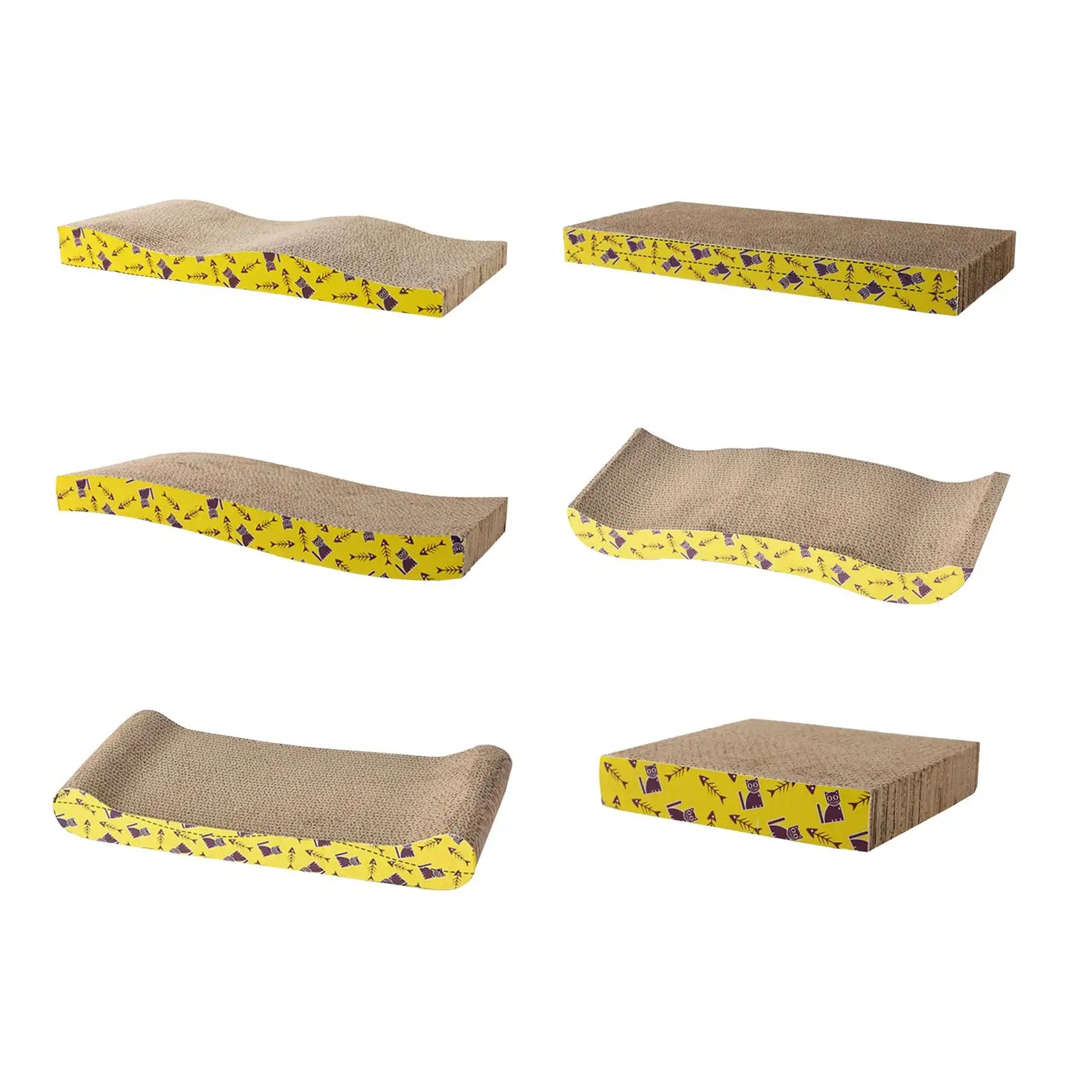 Cat Scratching Board Bed – Cardboard Scratch Pad &amp; Nest for Cats
