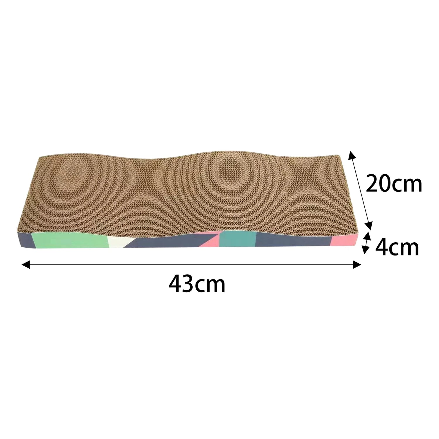 Cat Scratching Board Bed – Cardboard Scratch Pad &amp; Nest for Cats