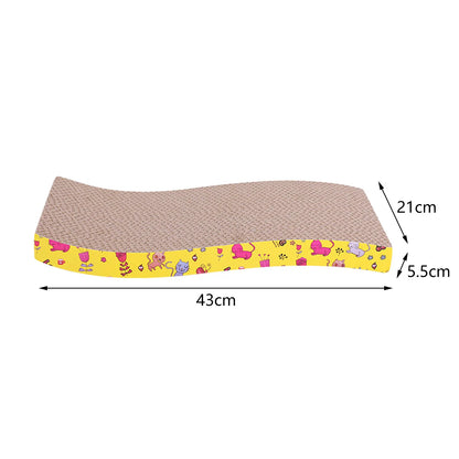 Cat Scratching Board Bed – Cardboard Scratch Pad &amp; Nest for Cats