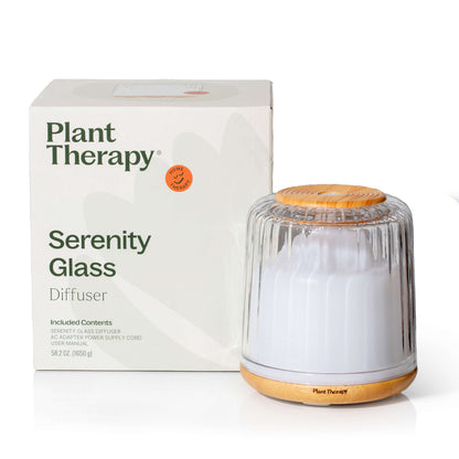 Serenity Glass Ultrasonic Essential Oil Diffuser