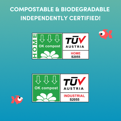 Biodegradable Cat Litter Waste Bags | XL, Compostable &amp; Leakproof