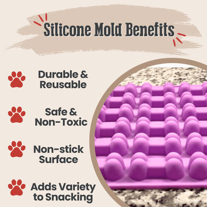 Halloween Cat Treat Mold | Silicone Mold for Homemade Cat Treats &amp; Frozen Treats
