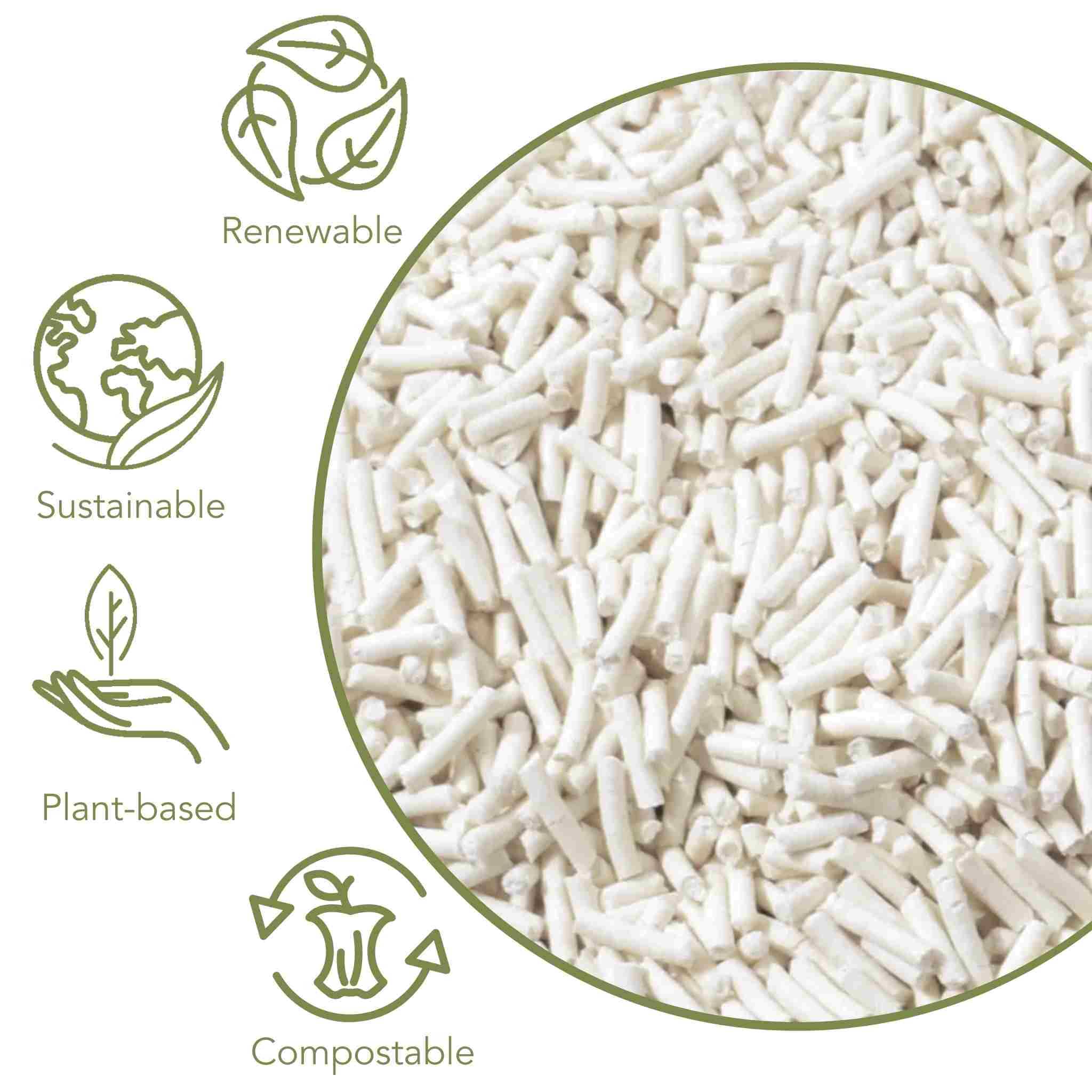 Stunning Habitat Friendly Cat Litter Made From Soy image