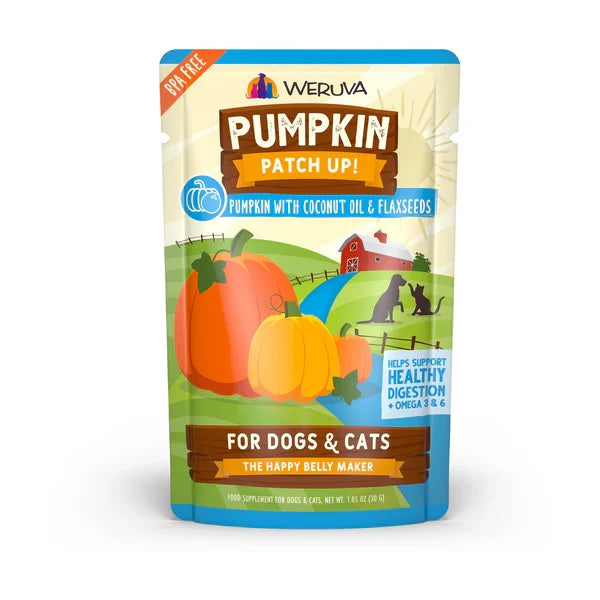 Pumpkin Patch Up! Pumpkin with Coconut Oil &amp; Flaxseed for Cats
